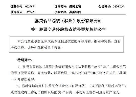 暴涨400%!两只超级大牛股,宣布复牌