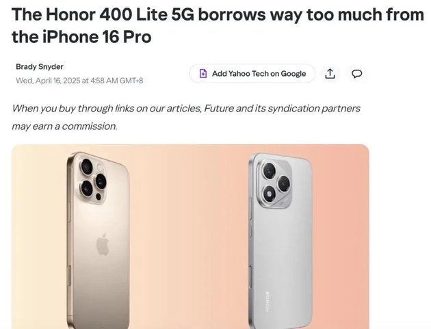 因为一枚“假摄像头”，荣耀在海外惹上了大麻烦