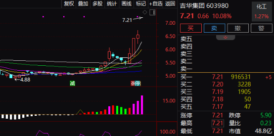 控制权拟变更！603980，“一”字涨停