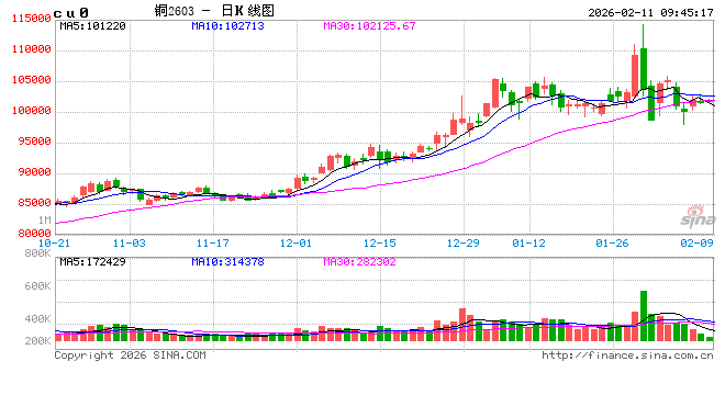 光大期货：2月11日有色金属日报
