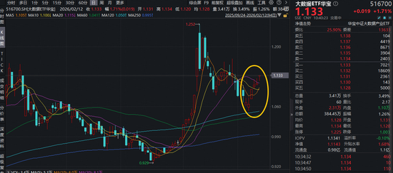 扩大算力有效投资，国资委最新部署！Meta斥巨资新建数据中心，大数据ETF（516700）拉升1.8%，冲击6连阳！