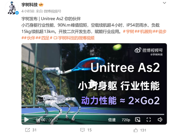 宇树科技，重磅发布！