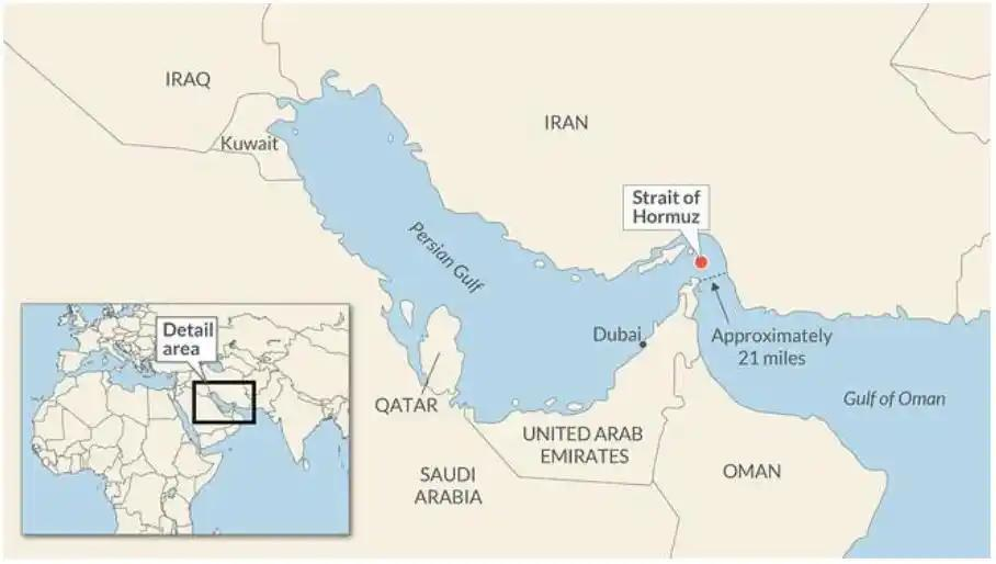 霍尔木兹海峡关闭后 各方预测国际油价涨幅