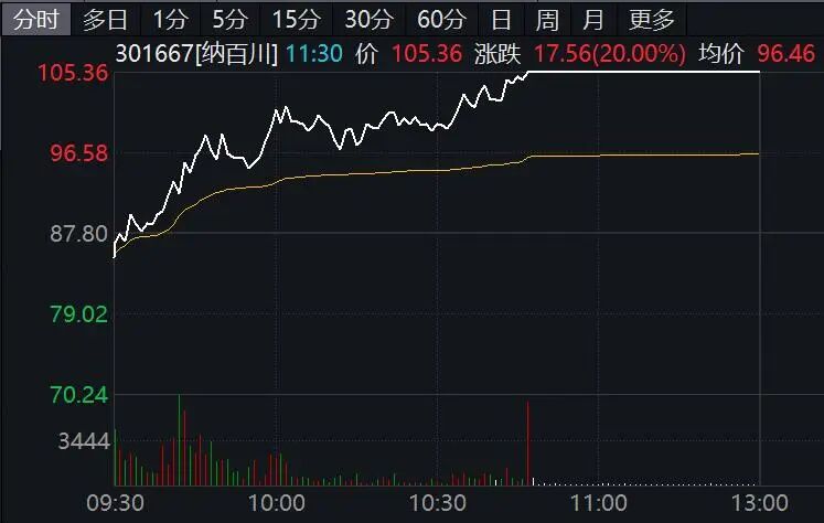 301667，拉升“20cm”涨停！储能概念爆发