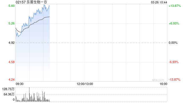 乐普生物-B绩后高开逾6% 2025年度股东应占利润2.61亿元