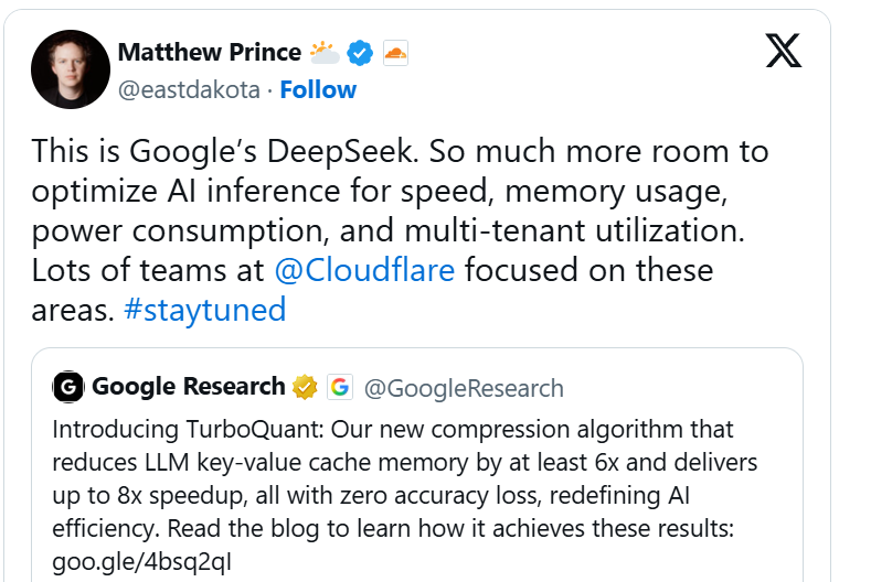 谷歌突破性算法震惊硅谷 华尔街激辩:内存需求要降温了?