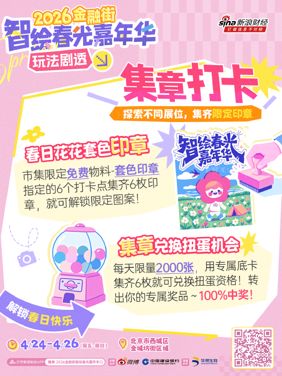 北京春日玩法上新！快来“2026金融街智绘春光嘉年华”尽情玩个够