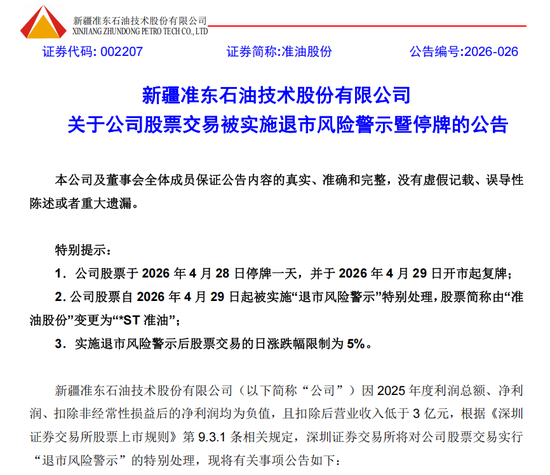 警报拉响！多家A股公司触发退市红线