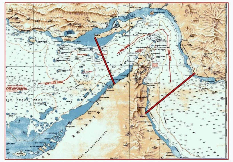 伊朗公布伊控制下的霍尔木兹海峡地区新地图