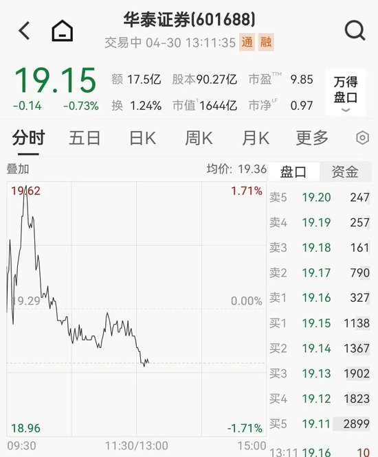 华泰证券紧急澄清