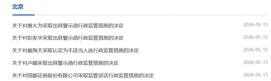 五单连发,旧案回溯!国都证券债承埋雷